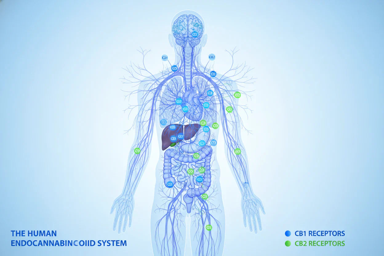 How THC, CBD, and Other Cannabinoids Support the Body Through the Endocannabinoid System