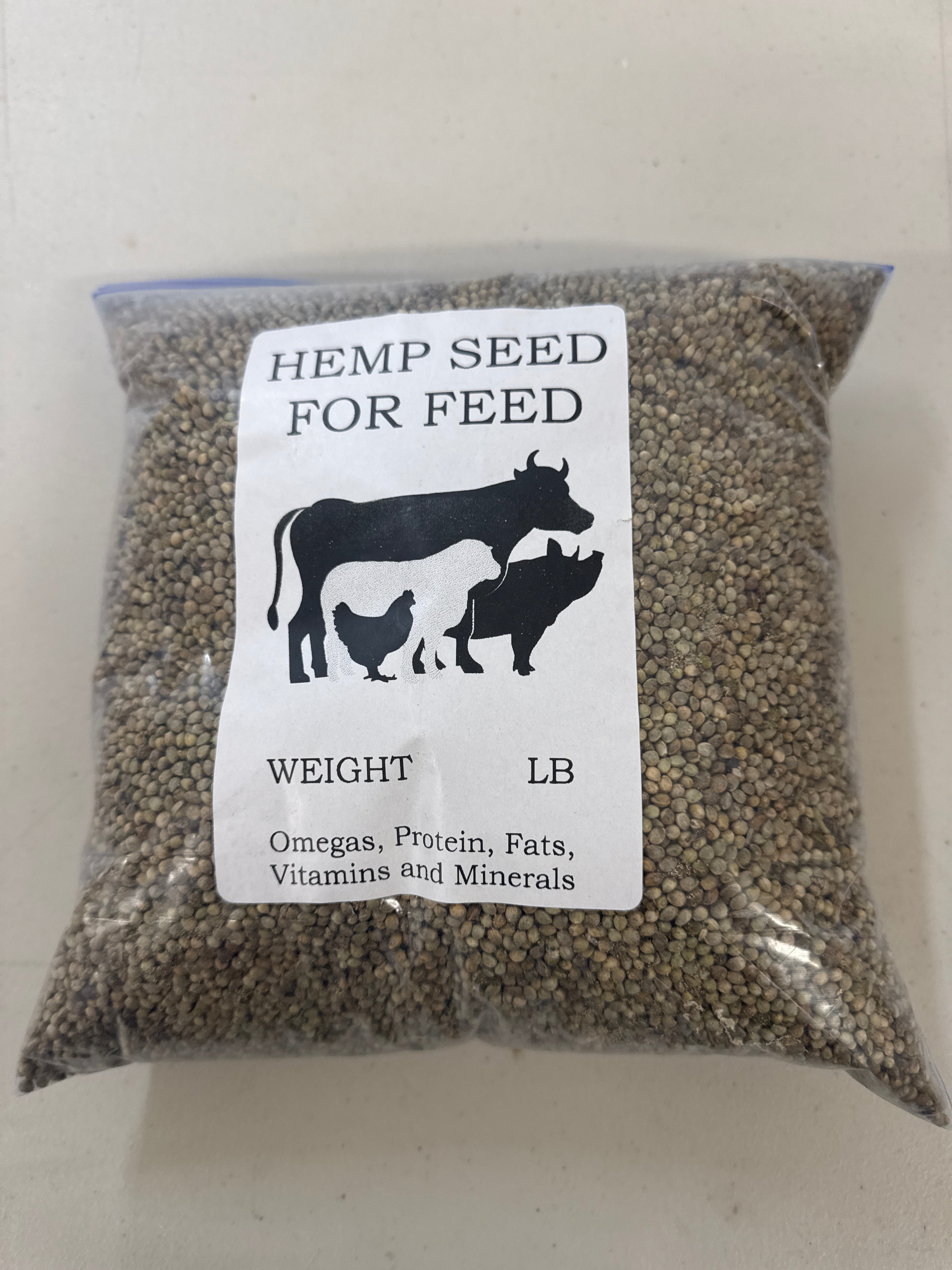 Animal feed seed