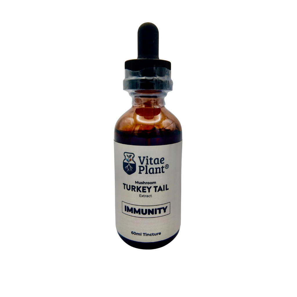 Vitae Plant Turkey Tail Mushroom Tincture 60ml (2oz)