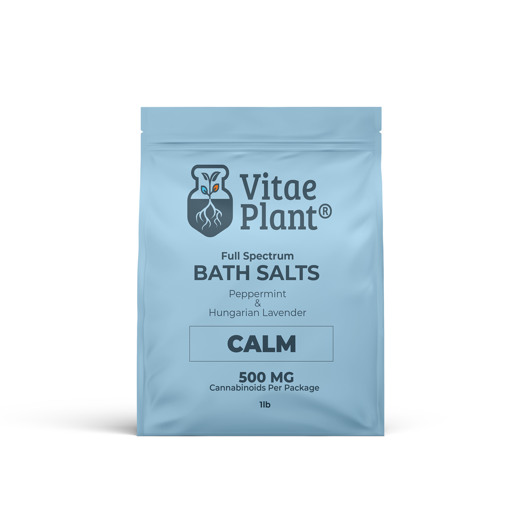 CBD Epson Salts - Calm Peppermint and Lavender 454g