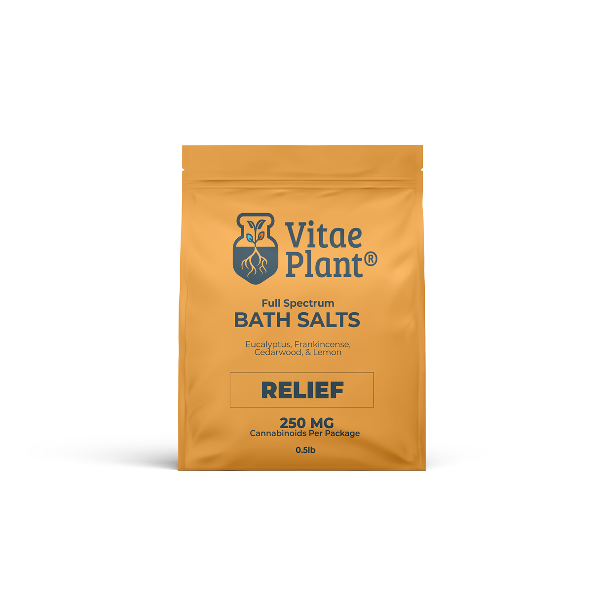 CBD Epson Salts - Relief Eucalyptus, Frankincense, Cedarwood, Lemon 227g