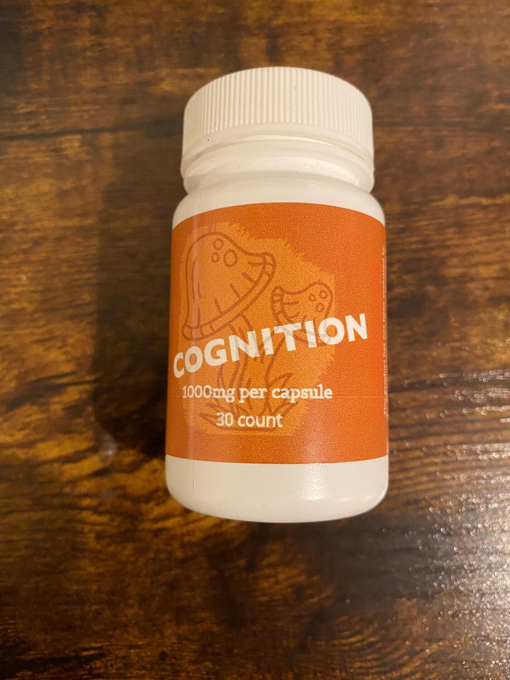 COGNITION Mushroom Blend Capsules Reishi Cordyceps Turkey Tail Lion's Mane