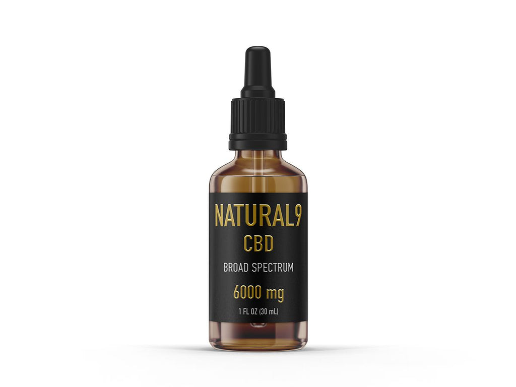 6000mg Broad Spectrum CBD Tincture 1oz