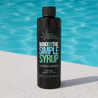 Nano D9 THC Simple Syrup x 11oz