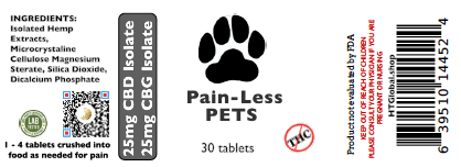 Pain-Less Pets 50mg Tablets