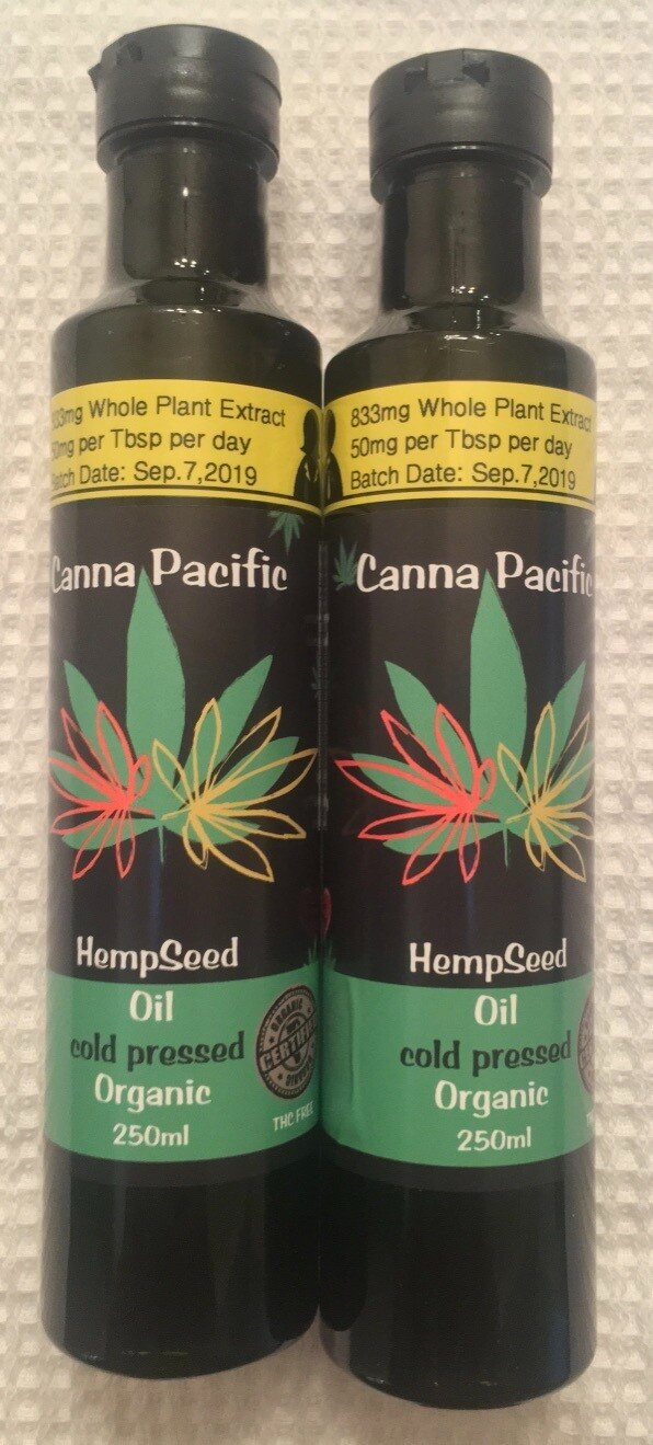 Organic Hemp Seed Oil 833