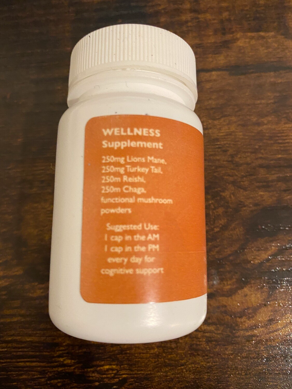 COGNITION Mushroom Blend Capsules Reishi Cordyceps Turkey Tail Lion's Mane