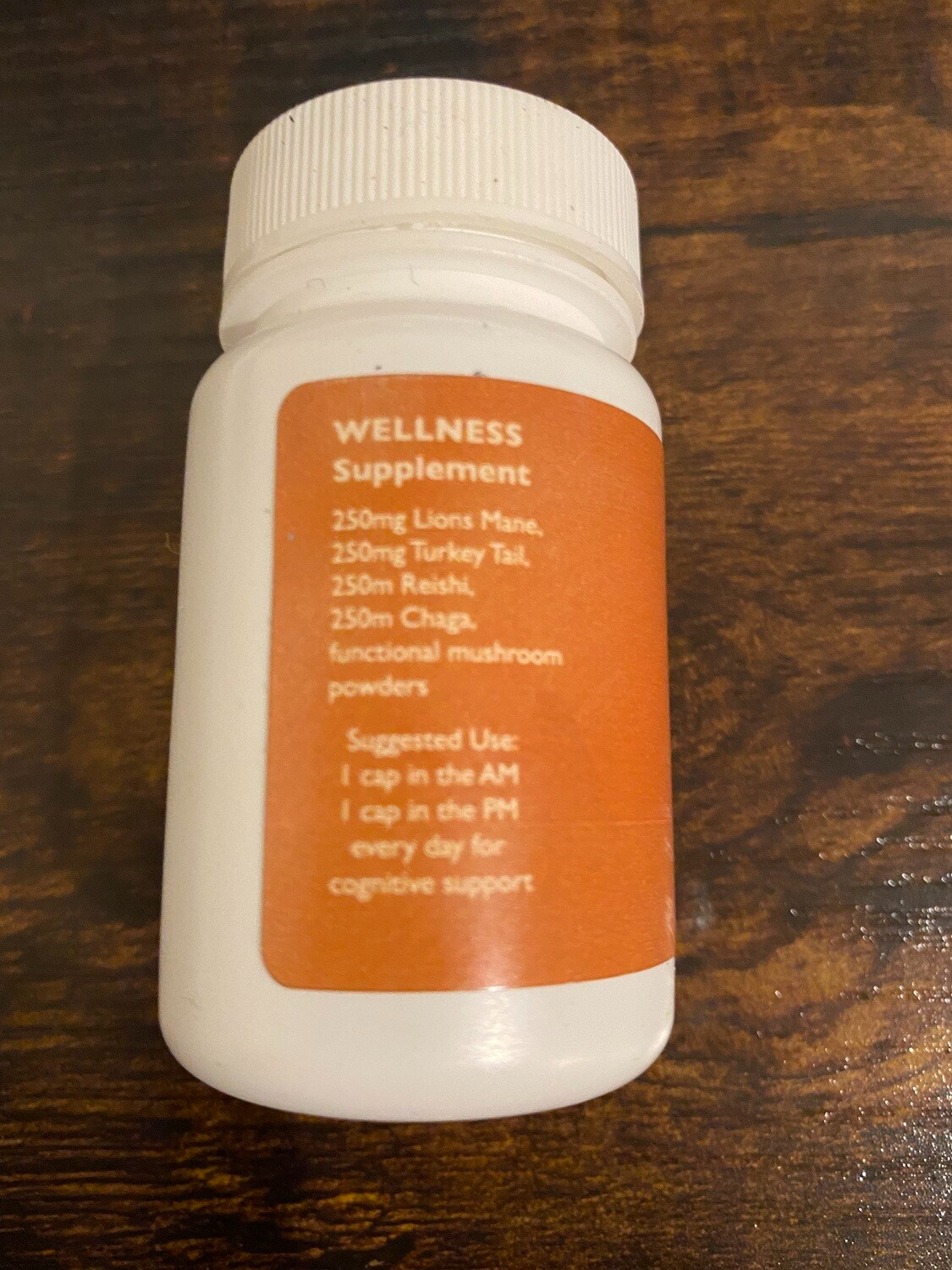 COGNITION Mushroom Blend Capsules Reishi Cordyceps Turkey Tail Lion's Mane