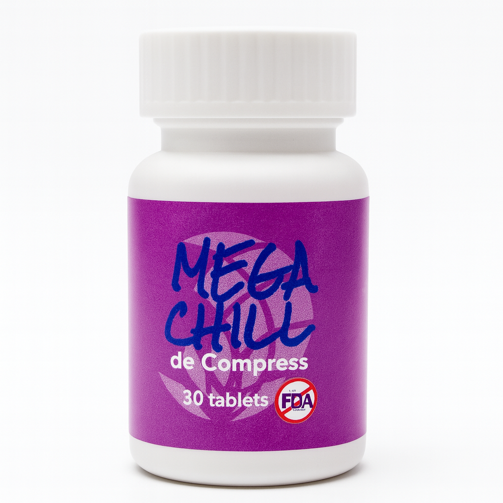 MegaChill CBD, CBG, Ashwagandha, Tyrosine